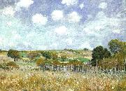 Alfred Sisley Meadow painting